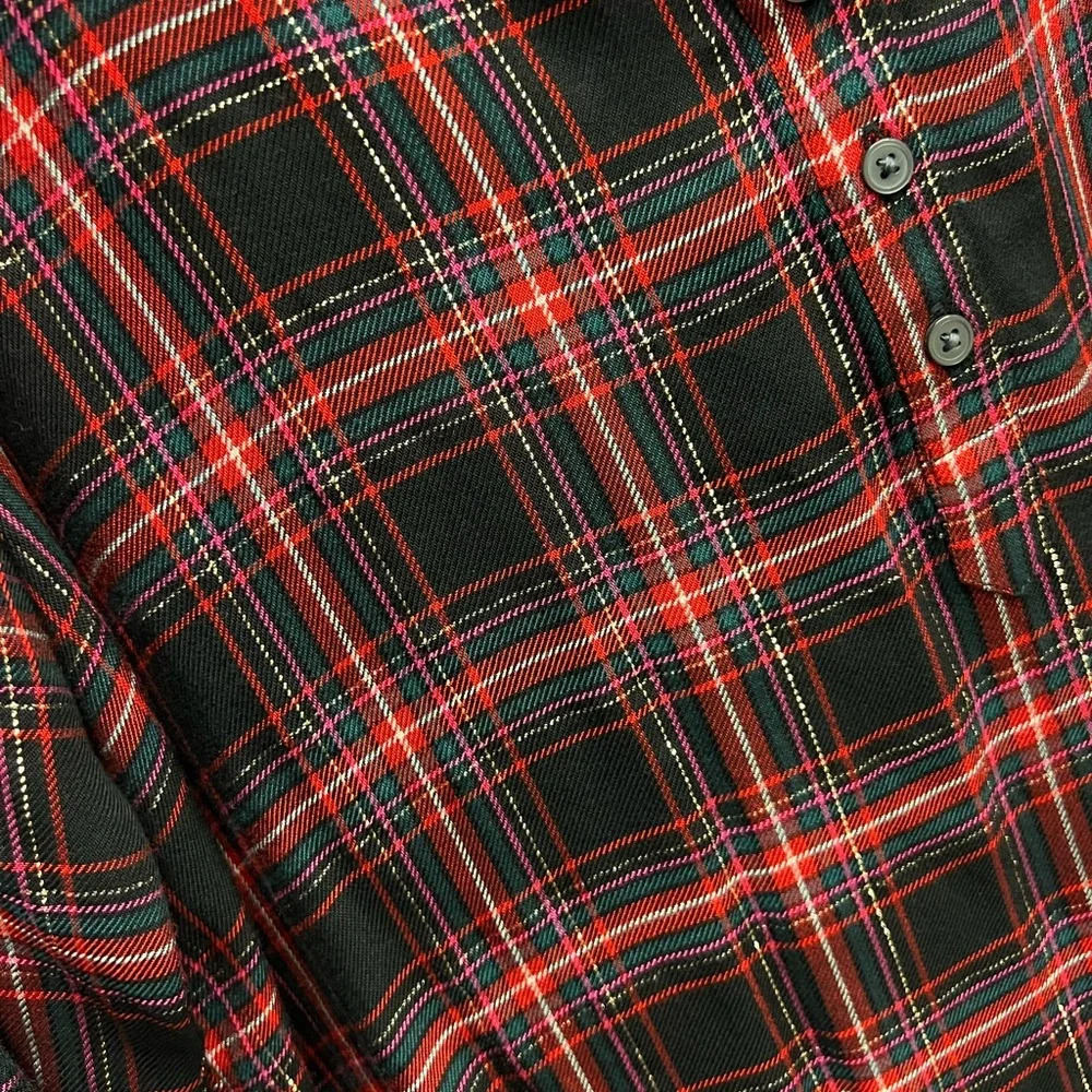 NWT Sp Plaid Blouse LOFT #ZZ